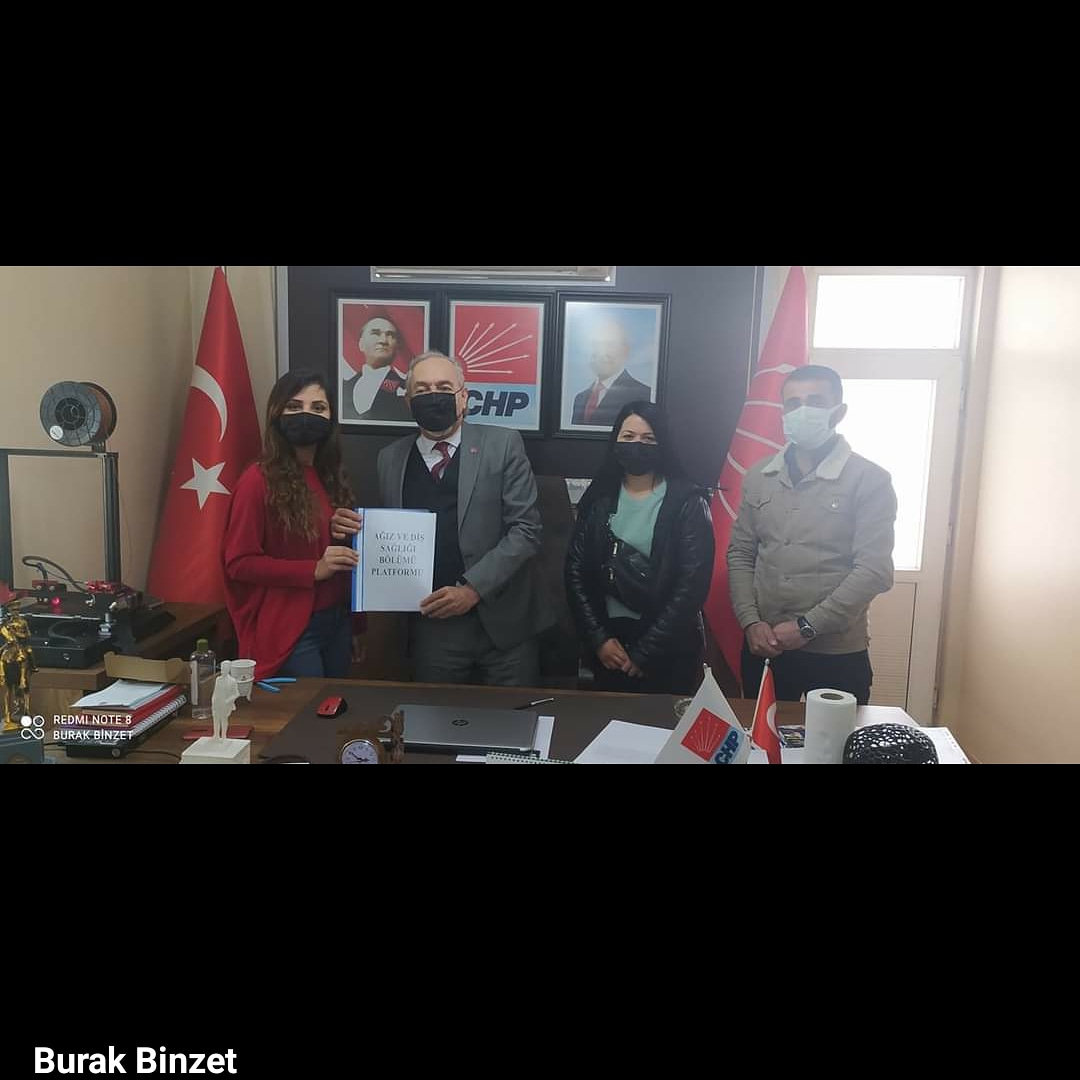 Bu gün ağız ve diş sağlığı bölümü platformundan arkadaşlarımız bizi ziyaret ettiler. Atama konusunda yaşadıkları sıkıntıları biliyoruz. Desteklerimiz sizinle olacak .