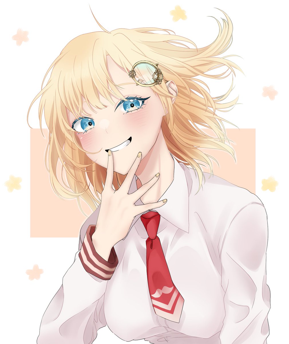 ワトソン・アメリア 「🌟🌟

#ameliaRT 」|葉葉飄落のイラスト