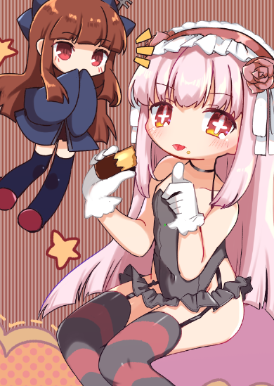 【宣伝】USAGAMEさん(@USAGAME_RD )のカードゲームHAGMI!シリーズに新しく2枚描かせていただきました、よろしくおねがいします 