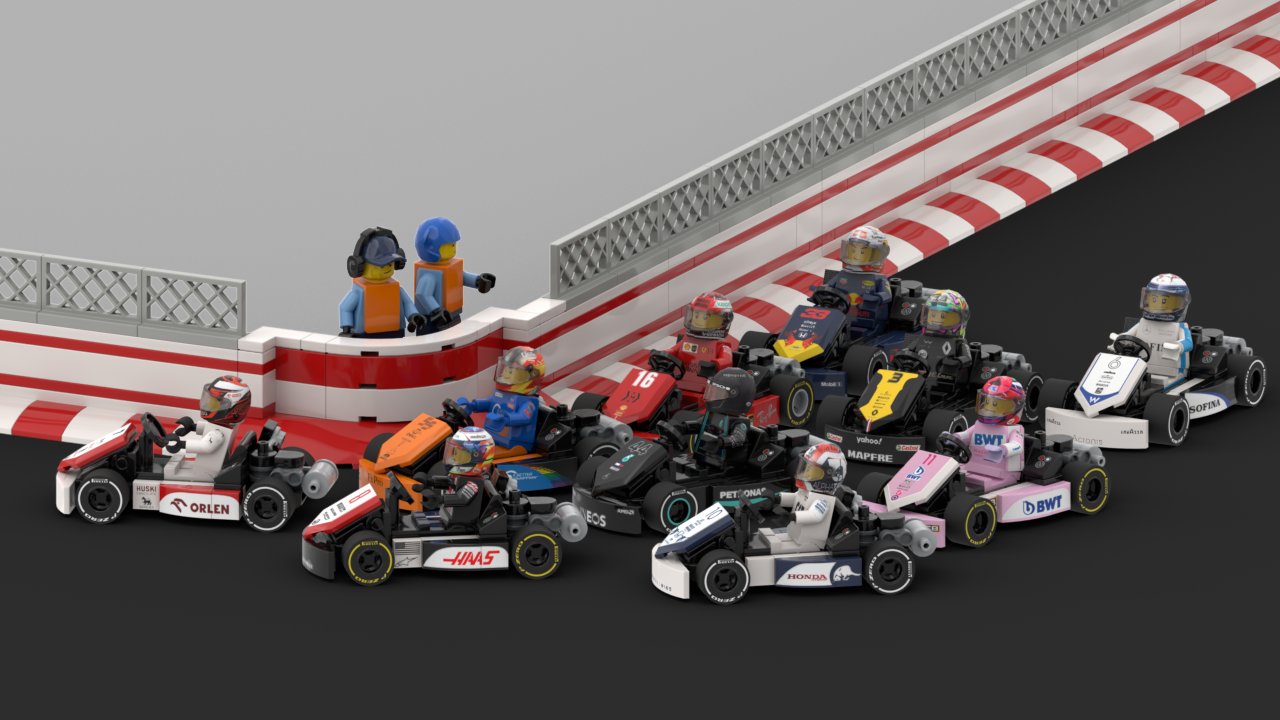 Lego go cheap kart track