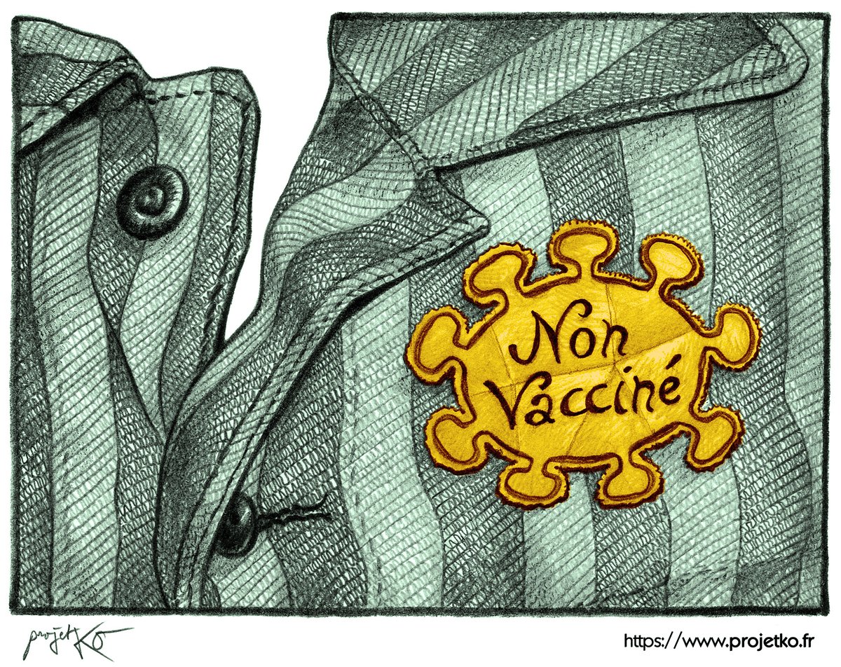 Bientôt citoyens de seconde zone...

#ProjetKO #Vaccin #Covid 
projetko.fr