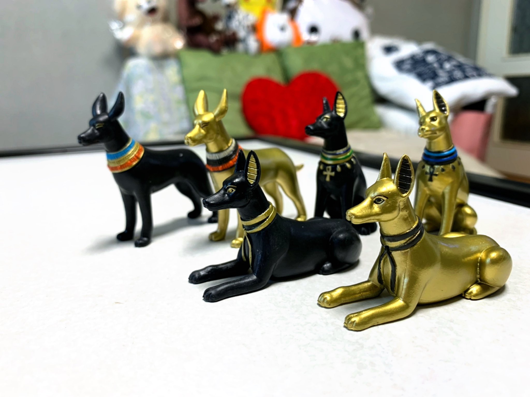 Nya なんとも犬らしいアヌビス神 コンプリート6種セットをamazonさんで購入 可愛いなぁ ガチャガチャ なんとも犬らしいアヌビス神 アヌビス神 アヌビス神ガチャ Amazonで購入 T Co U5m8wb0plu Twitter