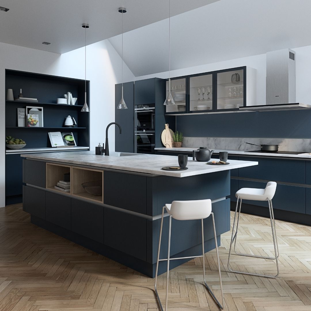 The Power of Lighting. Lighting can completely transform your kitchen beyond the practical benefits. It creates ambience, a brighter, more spacious and multi-dimensional feel and highlights design features. 
#MakingLightingSimple #KBB #sensio #sensiolighting #kitchenlighting