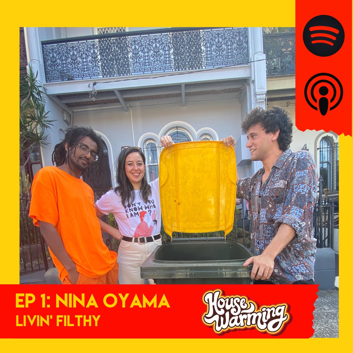 HousewarmingPot's tweet photo. First episode with @ninaoyama out tomorrow! Subscribe on iTunes and Spotify for all the latest eps x https://t.co/zgASaY6y3I