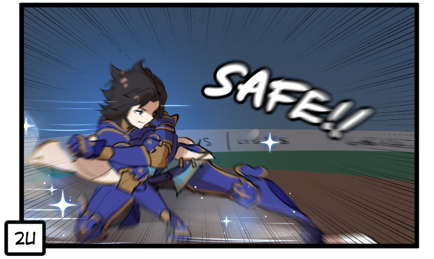 GBVS new stage: baseball field 