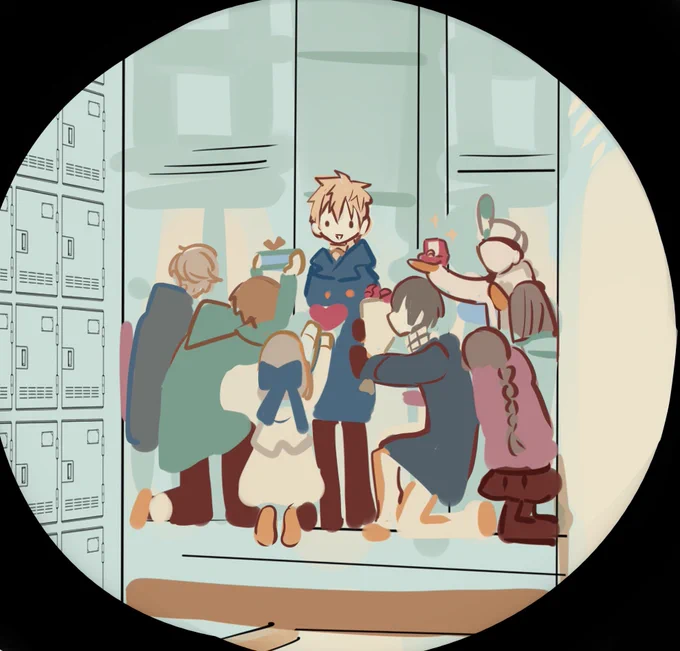 「源くんのチョコになるのは私/オレだ!」

「おー! 兄ちゃんに渡しとくな!」
「そうじゃなくて…」
「え?」 