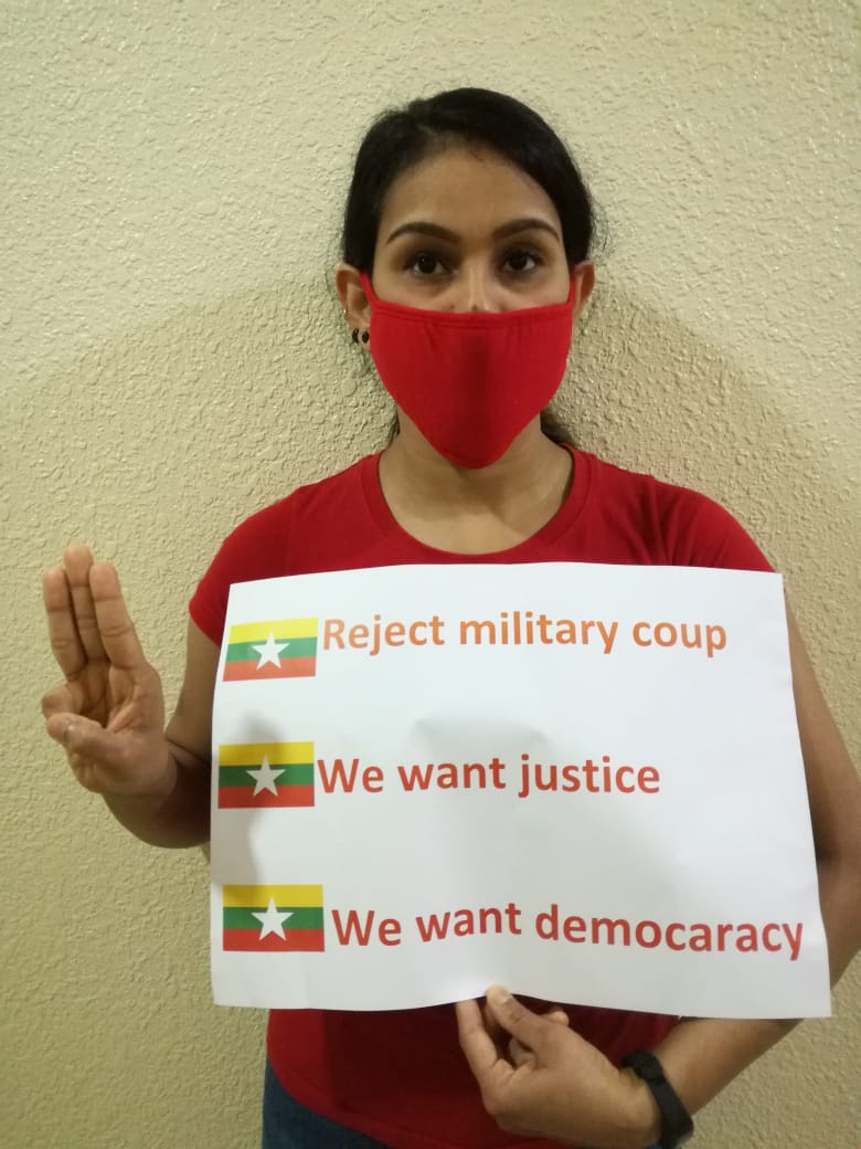 lwinmarsoe3's tweet photo. #RejectMyanmarMilitaryCoup # https://t.co/gvLKH06rMr