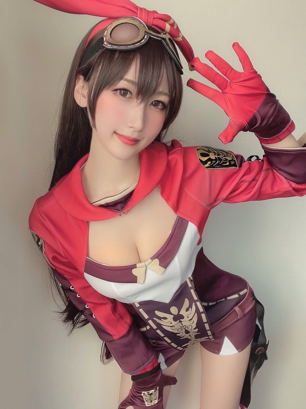 cosplay cantik amber genshin impact