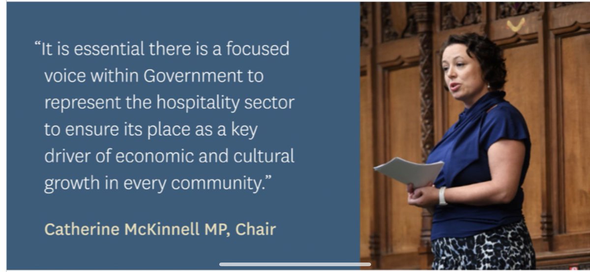 hmurray9's tweet photo. A huge thank you @CatMcKinnell this is really great news &amp; major step forward for a Minister of Hospitality &amp; a @seatat_thetable @chefpublishing @UKHospKate @RobinHutson @paul_heathcote @AngelaHartnett @ChefTomKerridge @HandCNews @Caterertweets #PERSISTENCE https://t.co/EhbqRRY2LK