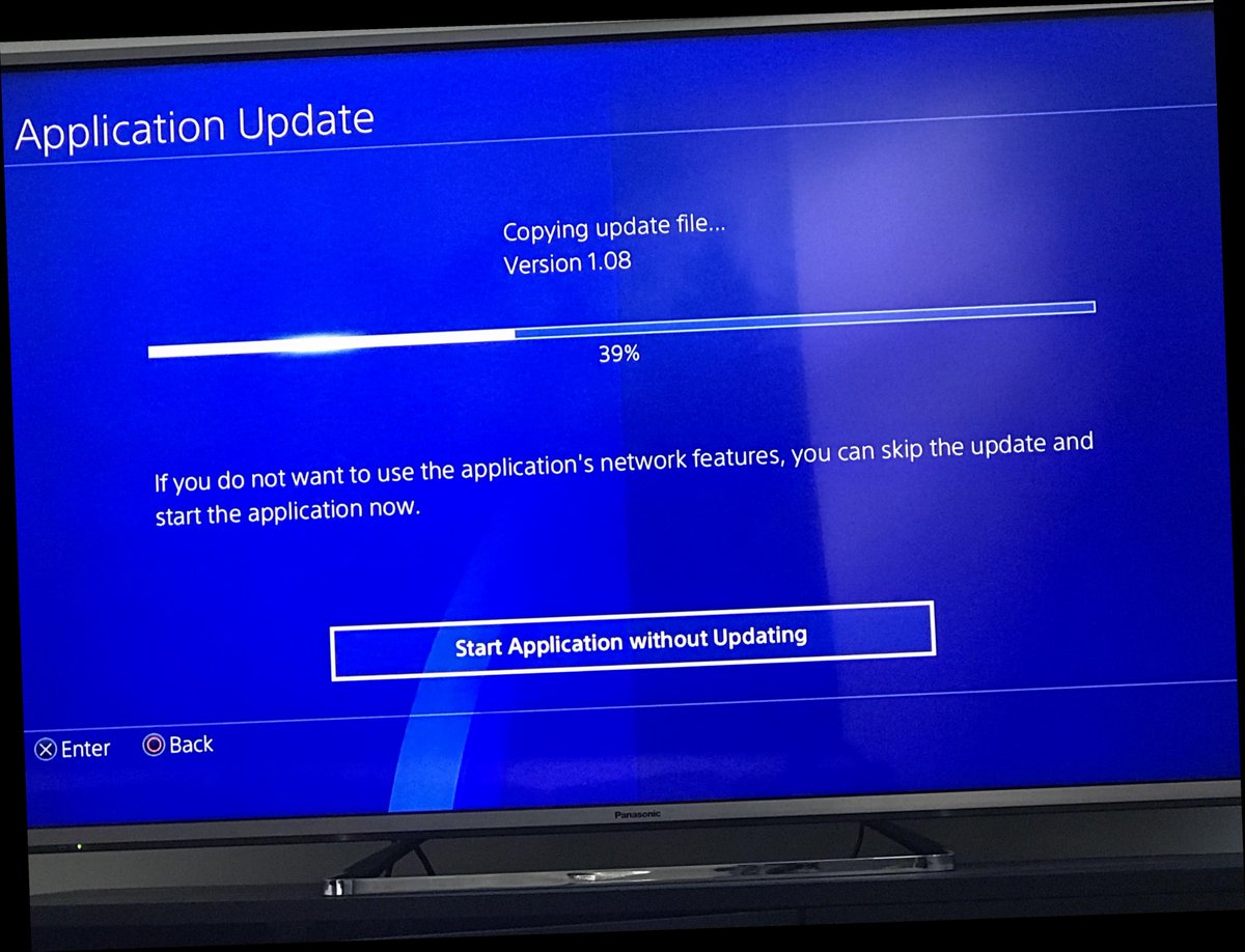ps4 havent finished downloading updates will rest mode work / Twitter