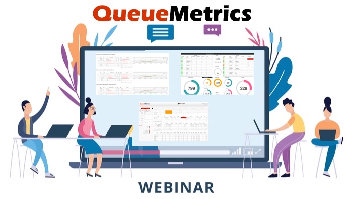 queuemetrics's tweet photo. #QueueMetrics Webinar Series 2021.
Measure, analyze and improve everything in your #Asterisk or #FreePBX #callcenter daily workflow.
https://t.co/bMhZwYpcSr https://t.co/8zLRYkMnOu