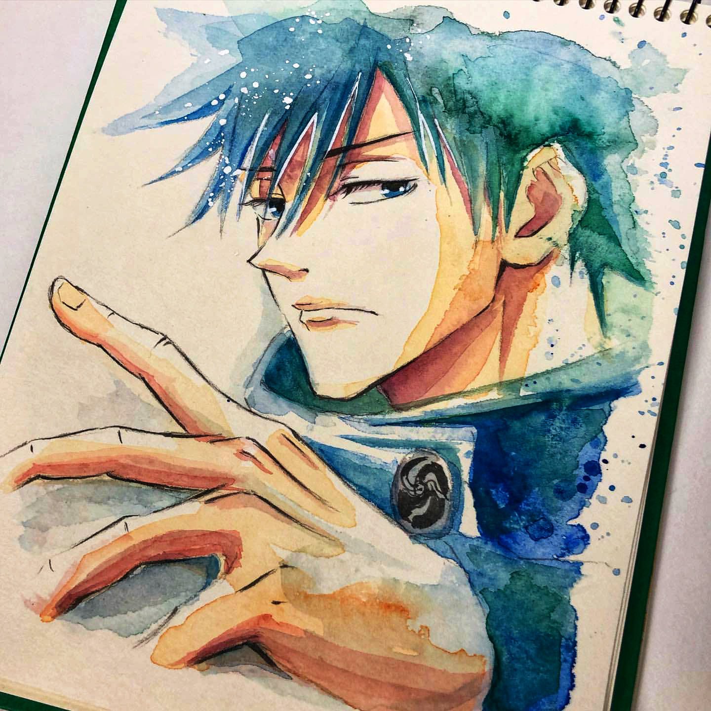 Kazz Art 伏黒恵 伏黒恵イラスト 水彩画 水彩画イラスト 呪術廻戦 呪術廻戦イラスト 呪術廻戦好きと繋がりたい アニメイラスト アナログイラスト 絵師さんと繋がりたい T Co Uaqo4mltcx Twitter
