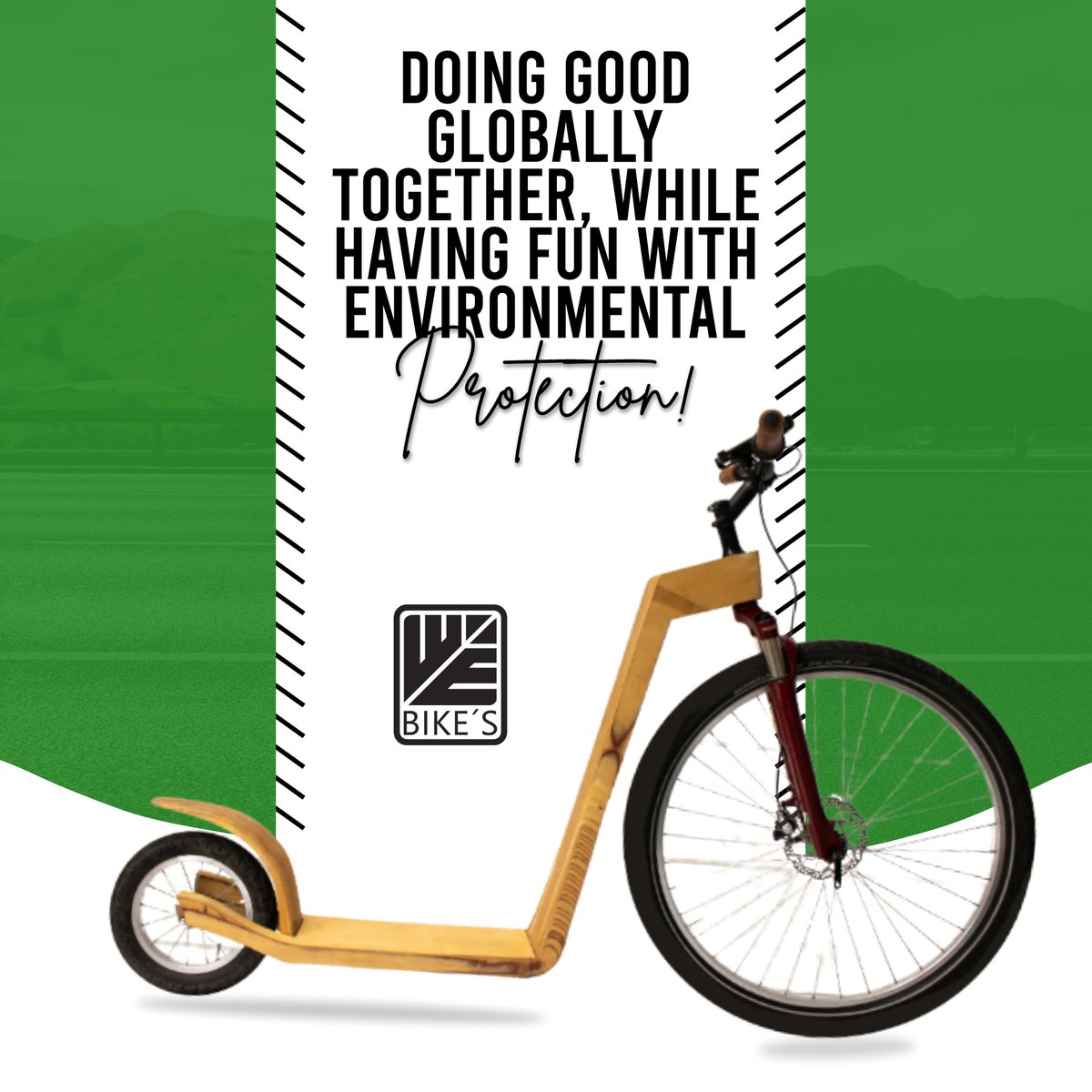 For us humans the revival of the wooden scooter but also an aid for the upcoming climate problems! The wooden kick bikes from WE-Bikes are unique handmade wooden scooters for young and old.
----
🌐 wooden-kickbike.de
.
#woodenkickbikes #wooden #unique #handmade #webikes