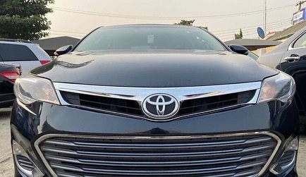 Salvx12's tweet photo. FOR SALE!!!⠀
⠀
Make: Toyota⠀
⠀
Model: Avalon⠀
⠀
Trim: XLE

Year of manufacture: 2015

Condition: American used

Transmission: Automatic

Location: Ikeja

💰: 8.250m (Slightly Negotiable)
⠀⠀
PLS RETWEET, MY CLIENT MIGHT JUST BE ON UR TL 🙏🏿
Cc @Gidi_Traffic @TrafficChiefNG https://t.co/CiDOnDJBf6
