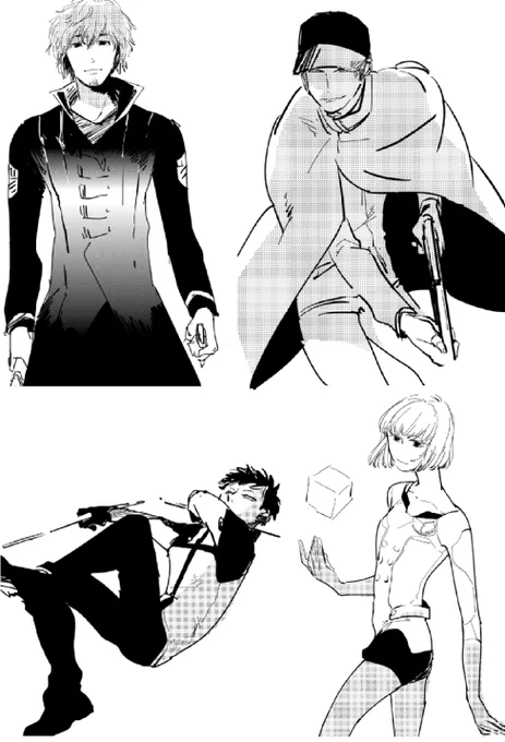 好きなワの男子5人とか選べないのでワートリ最初に読んですぐ描いたやつを再掲しますがめっちゃわかりやすいのとどうしても東春秋を入れたくないという心の抵抗が見えます 