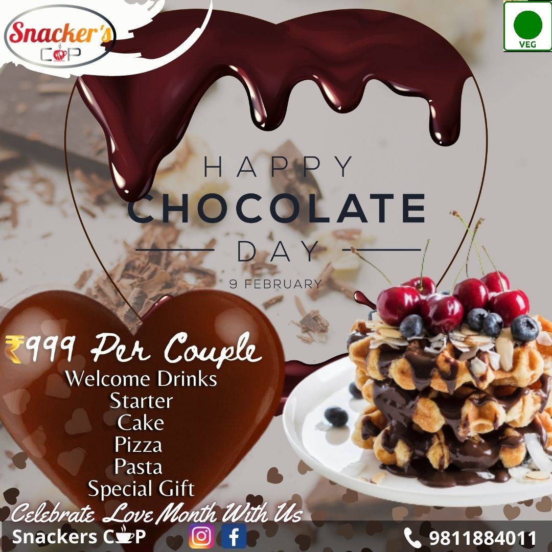 snackercup's tweet photo. 9th February is one of the most special occasions in the calendar as it marks the celebration of the most special and popular sweets, CHOCOLATES. To celebrate the love week we at #snackercup are offering couple 👩‍❤️‍👨 special package @𝗥𝘀 𝟵𝟵𝟵 .
#chocolateday #chocolate https://t.co/hsjBtniQTl