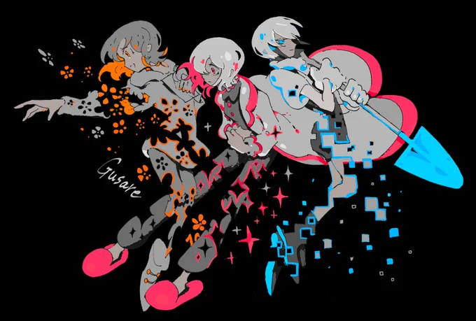 ぐされ発売おめでとうございます!こちらはパネルに使用して頂いたイラストです 