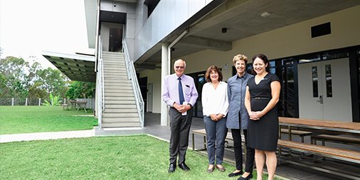 Sincere thanks to Northside Christian College's June Van der Ham &amp; Linda George for sharing their college's story of growth &amp; development, including their Centre for Innovation &amp; Creativity (pic) with <a href="/IndSchoolsAus/">ISA</a> CEO Margery Evans &amp; ISQ ED David Robertson