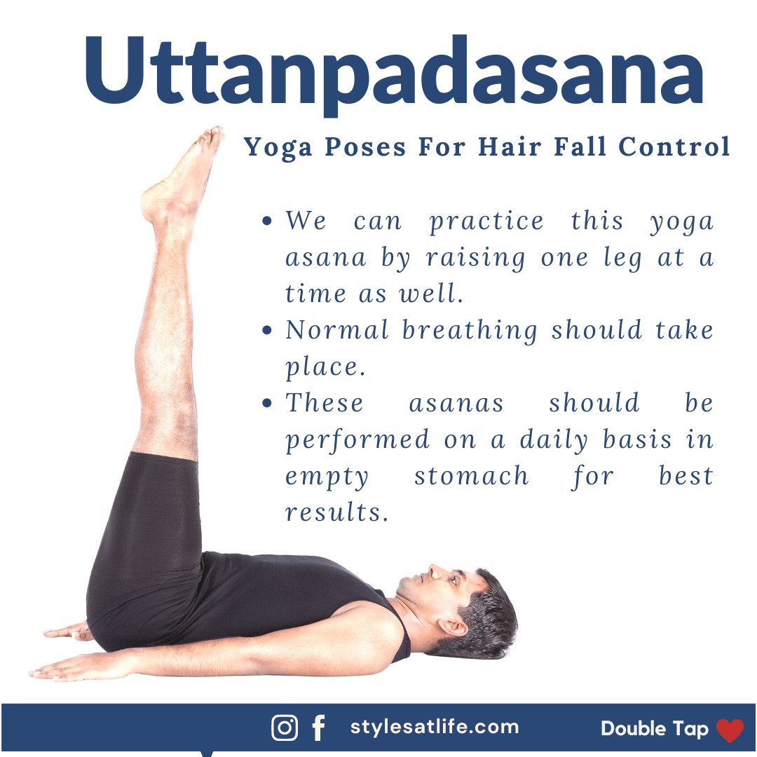 6 Yoga Poses for Healthy Hair Growth