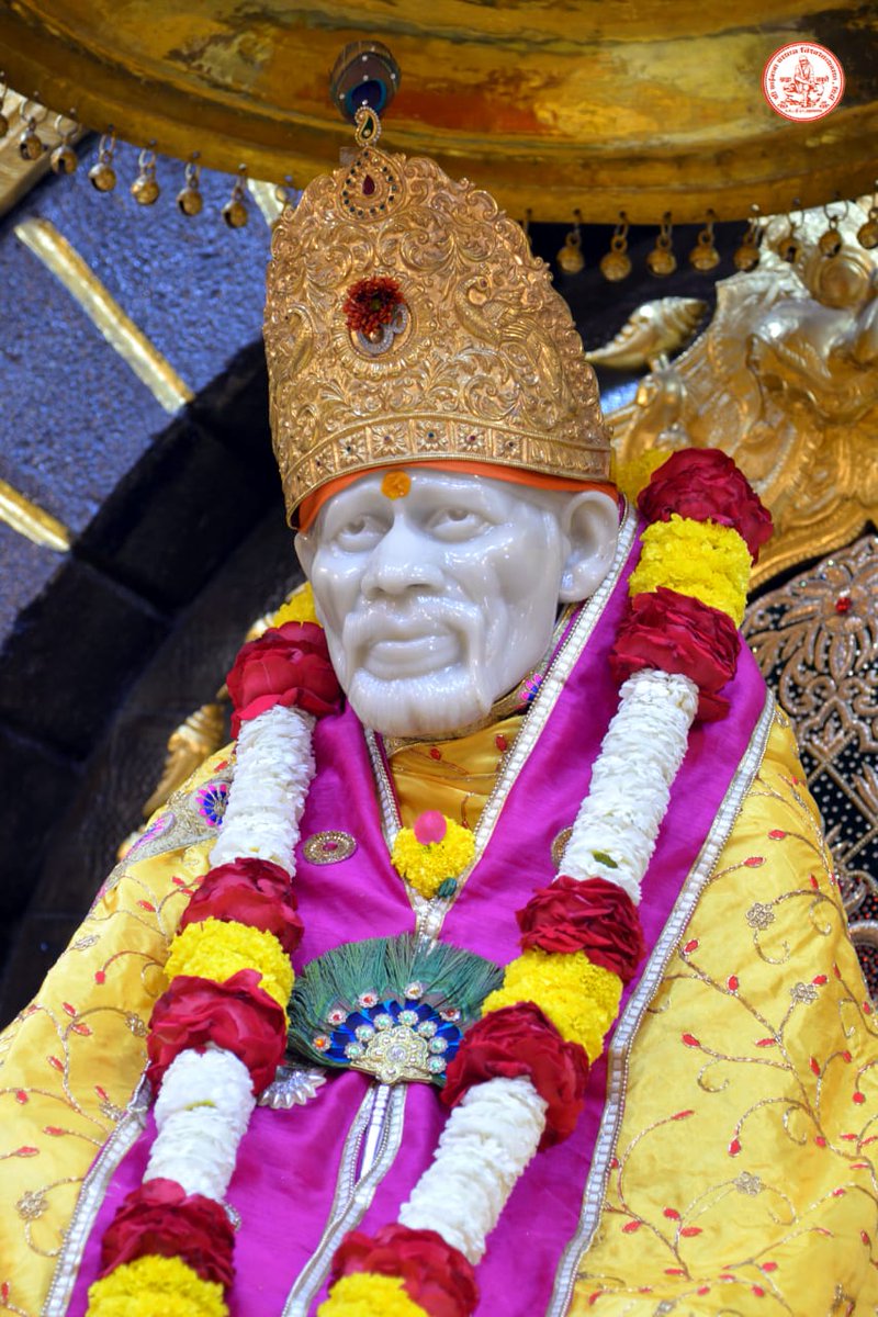 SSSTShirdi's tweet photo. *!! 🕉️ साई राम !!*      
*श्री साईबाबा संस्थान विश्वस्त व्यवस्था,शिर्डी*
 *आरती :- माध्यान्ह आरती*
 *मंगळवार दिनांक ०९ फेब्रुवारी २०२१*                              
 !! 🕉️ Sai Ram !!
*Shri Saibaba Sansthan Trust, Shirdi*
*Aarti* :- *Madhyan Aarti*
*Tuesday 09 February 2021* https://t.co/twtbdb1peB
