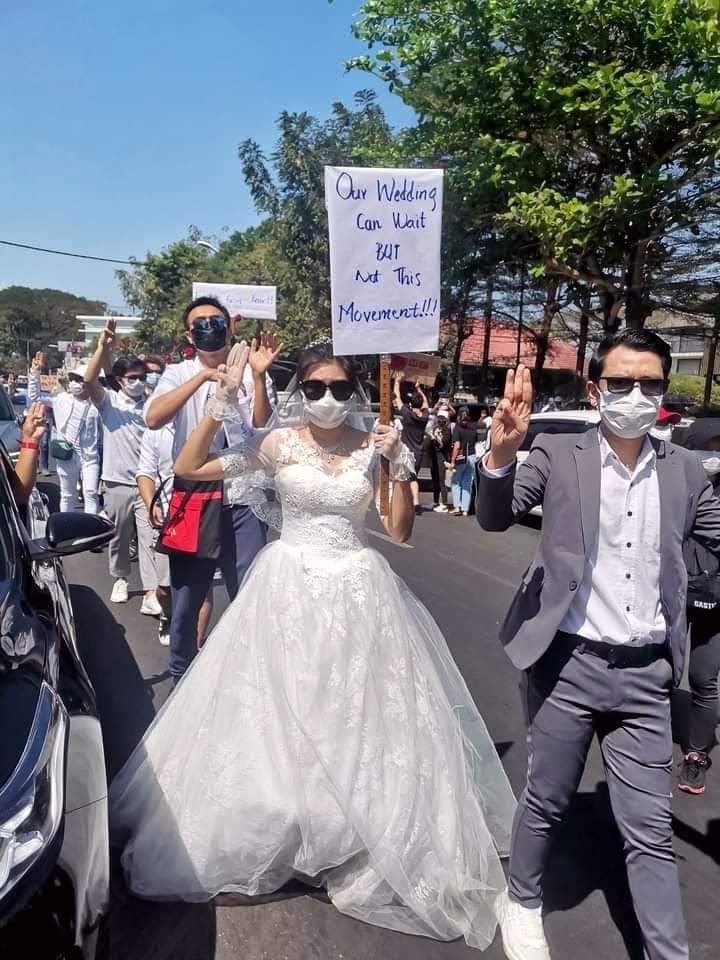 It's not the country turned chaos that the military coup was called for. Infact, it is the opposite of what they lied to the whole world. Because of Dictator-led military coup, all walks of life from Myanmar are out to the streets to take back the stolen Nation.