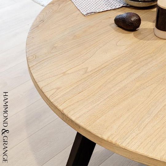 Nena Reclaimed 1.25m Round Dining Table – Black Legs
IN STOCK

Link: bit.ly/3cVMSZU
#diningtable #rounddiningtable #reclaimedwood #diningroomdecor #diningroom #hammondandgrange