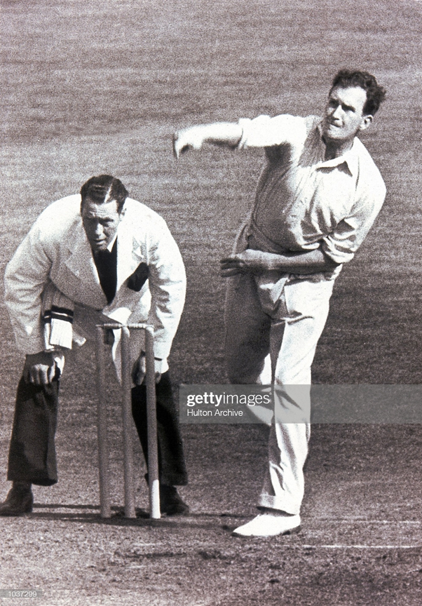 His accuracy was supreme. Once he said: “I had a bad season last year, I bowled two long-hops.” After the Test trial figures of 8/2, he lamented that he could have had much better economy if he had not given a courtesy single to Eric Bedser to allow him to get off the mark.