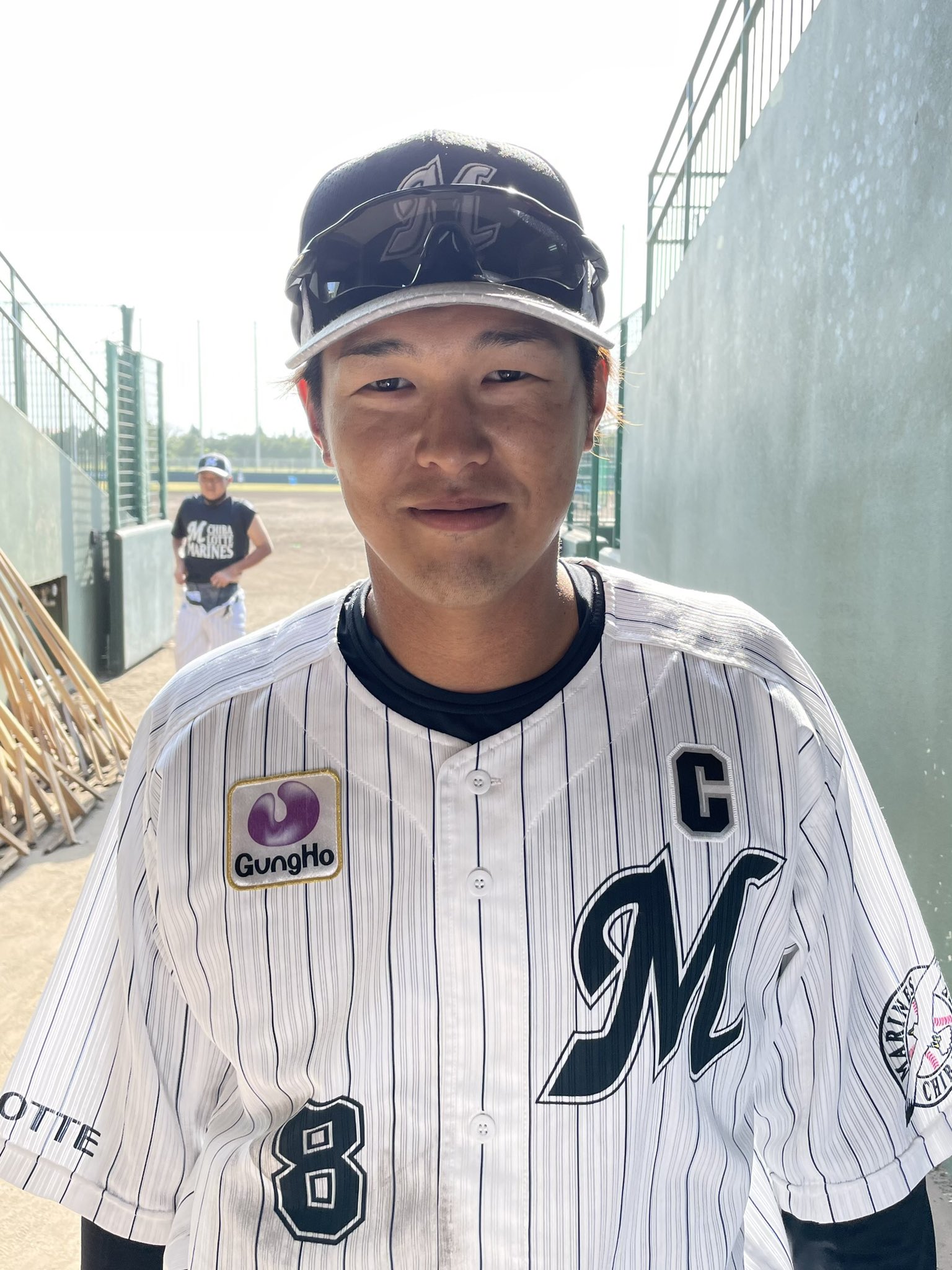 千葉ロッテマリーンズ 中村奨吾 ブラックサマー ユニフォーム ユニホーム-