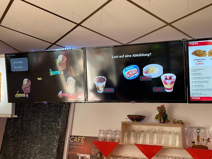 novisign's tweet photo. #CaseStudy - #DigitalMenuBoards with #OrderingSystem #integration at #Alladin Restaurant, Erfurt, #Germany: https://t.co/C06mP0Q4LT https://t.co/if9W2SH9lb