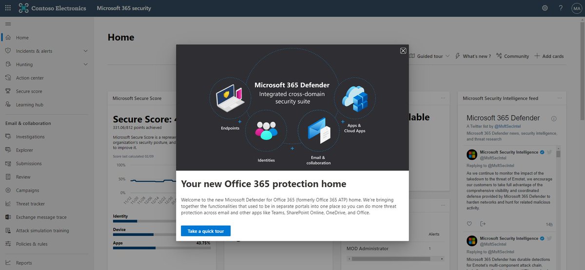 ChrisOnSecurity's tweet image. It finally happened!

#M365Defender #Microsoft365Defender #MicrosoftSecurity