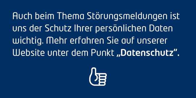 StromausfallHH's tweet photo. Dieser Kanal veröffentlicht automatisierte Störungsmeldungen. Sie möchten uns auf eine Störung hinweisen? Bitte melden Sie uns diese nicht hier, sondern kontaktieren Sie uns unter 0800-1439439 oder online unter https://t.co/ZhBWbe5QSx

Datenschutz: https://t.co/LtQe461ji6 https://t.co/UYJREqyXey