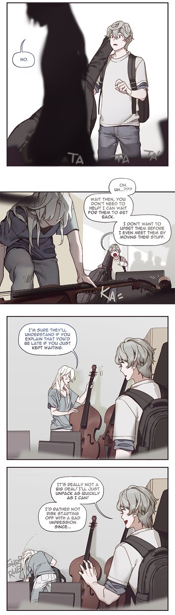 #AmongstUsComic 39 ? first rehearsal (1 of 2) 