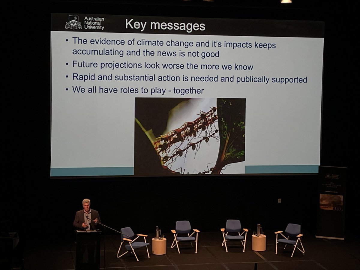Carbon budget approach needs to be understood. ‘Net zero’ isn’t sufficient- we have a small residual carbon budget remaining. Understanding this is key for our discussion of mitigation.  #covid decrease buys us ‘3.5 weeks’ of current carbon consumption
