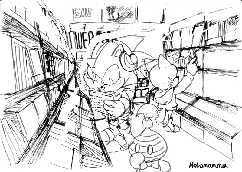 #SonicTheHedgehog #TOWERRECORDS
✏The sketch(アイデアスケッチ)
🎨The final(完成) 