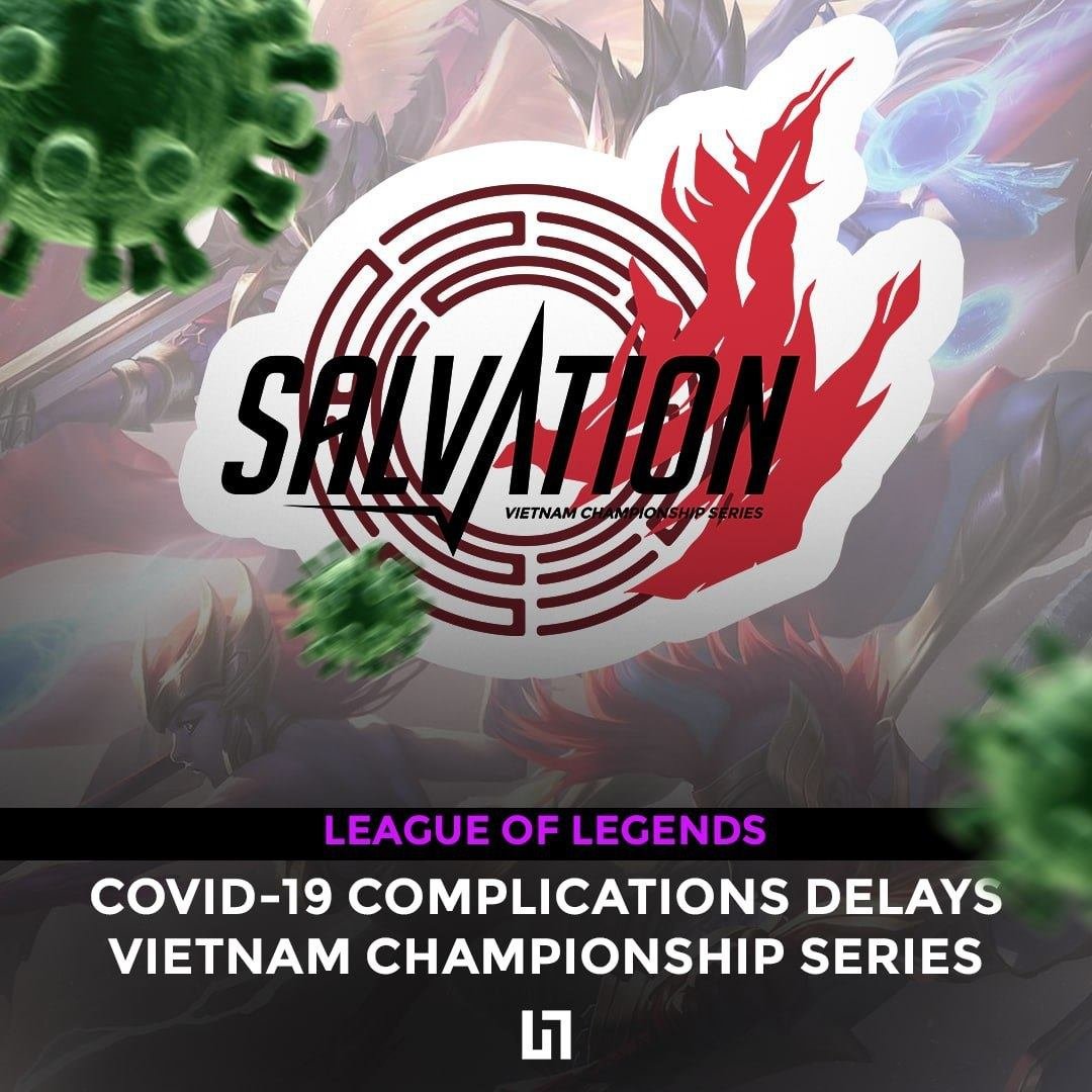 hyprgame's tweet photo. Due to the complications brought about by the COVID-19 pandemic, Vietnam Championship Series organizers has delayed the 3rd week of the competition to ensure that protocols on mass gatherings are followed.

#vietnam #COVID19 #VCS #LeagueOfLegends https://t.co/jw2oEKbK4Z