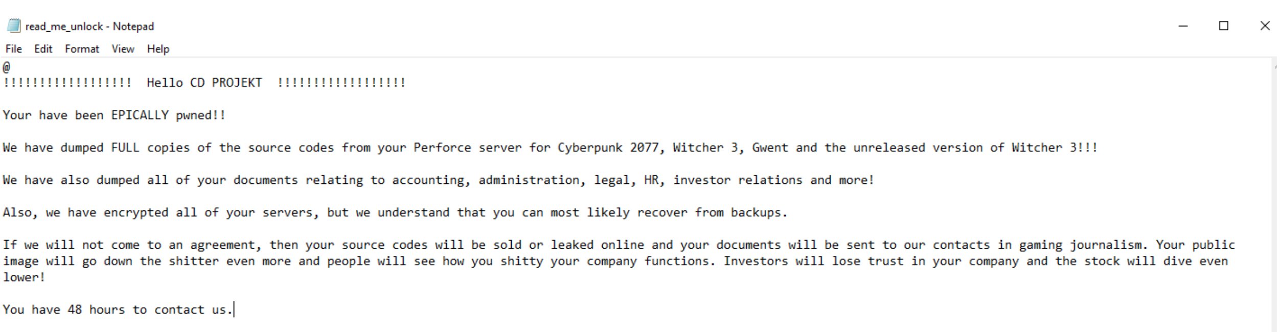 Ransomware Txt