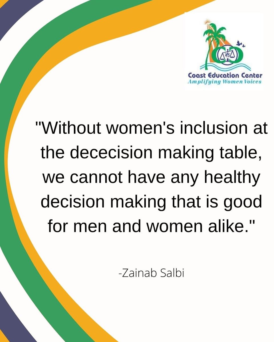 COEC_MSA's tweet photo. Women inclusion in decision making

#shebuildspeace
#womenpeacebuilders https://t.co/TsDQyhRsWq