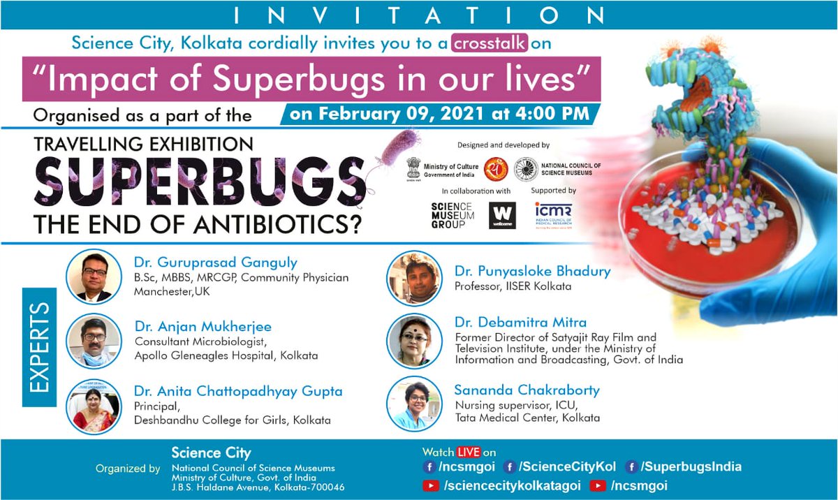Superbugs India Exhibition tweet media