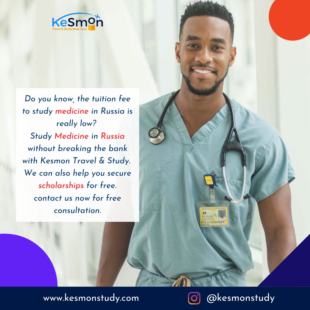 KesmonS's tweet photo. Get all the support you need to study abroad with kesmon Travel &amp; Study.

We are offering free consultation to individuals and couples looking to study abroad or migrate directly.

Send us a DM to contact us now.
.
.
#russia #leavingnigeria #Canada #studyabroad Lori iro IT FLOWS https://t.co/Pu7ALKRhCO
