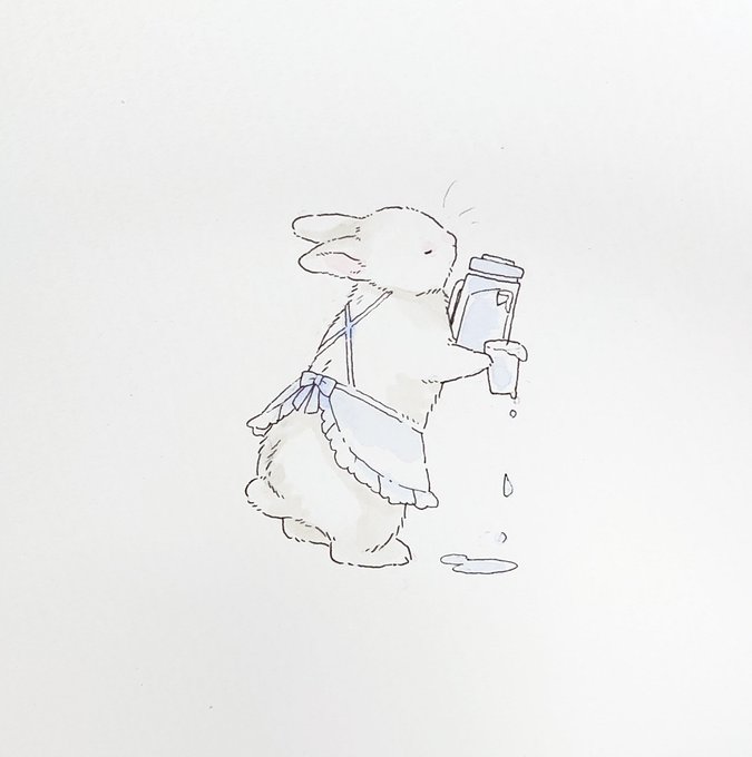 「milk standing」 illustration images(Latest)