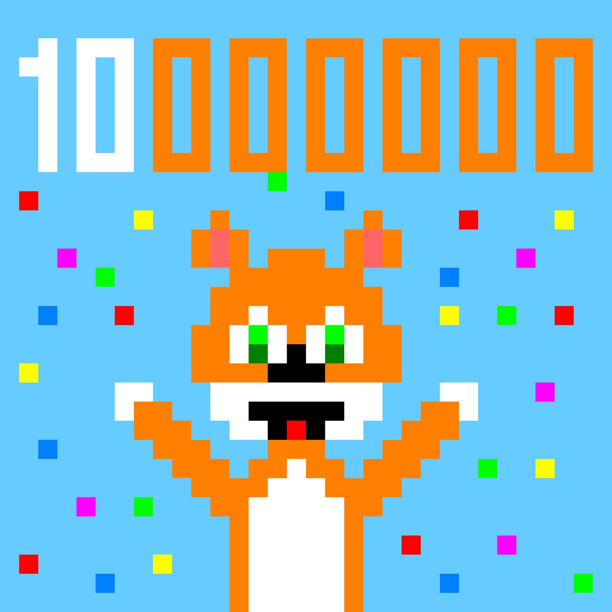 8bitWoofle's tweet photo. Congratulations to @stampylongnose for reaching 10 million subscribers! I couldn’t not take this opportunity to thank you for the countless laughs! I’m so happy to have been following your journey for the last 8 years. 🎂 🎉 

(@Sqaishey, don’t let the fame get to his head!) https://t.co/eSAy1pGVkj