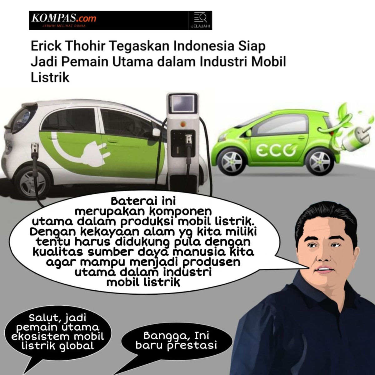 _Slametkuncoro's tweet photo. Pemanfaatan kondisu alam yang baik nih... Keren pak, kami siap support untuk perkembangan industri di Indonesia.
#RajaBaterai @KemenBUMN @erickthohir https://t.co/Ezor1UJvlj