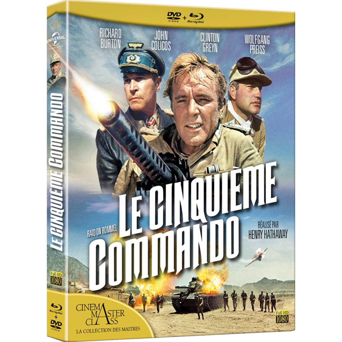 Regard_Critique's tweet photo. Richard Burton à l'assaut de l’état major de Rommel.
Avec ses couilles et une grosse mitrailleuse.
Notre test du Bluray : https://t.co/NSzbZQ6GuU
#Bluray #commando #RaidonRommel #HenryHathaway #RichardBurton #warmovies Elephant Films (La page officielle) @ElephantClassic https://t.co/pF6T68CXs9