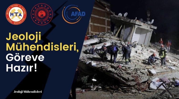 Her gün deprem oluyor kentsel dönüşümlere zemin etüde JEOLOJİ mühendisleri atama bekliyoruz sayın bakanım <a href="/murat_kurum/">Murat KURUM</a> <a href="/suleymansoylu/">Süleyman Soylu</a> <a href="/AFADBaskanlik/">AFAD</a> <a href="/csbgovtr/">T.C. Çevre, Şehircilik ve İklim Dğş. Bakanlığı</a> <a href="/_cevdetyilmaz/">Cevdet Yılmaz</a> <a href="/TBB/">Türkiye Belediyeler Birliği / 1945</a> #depremizmir