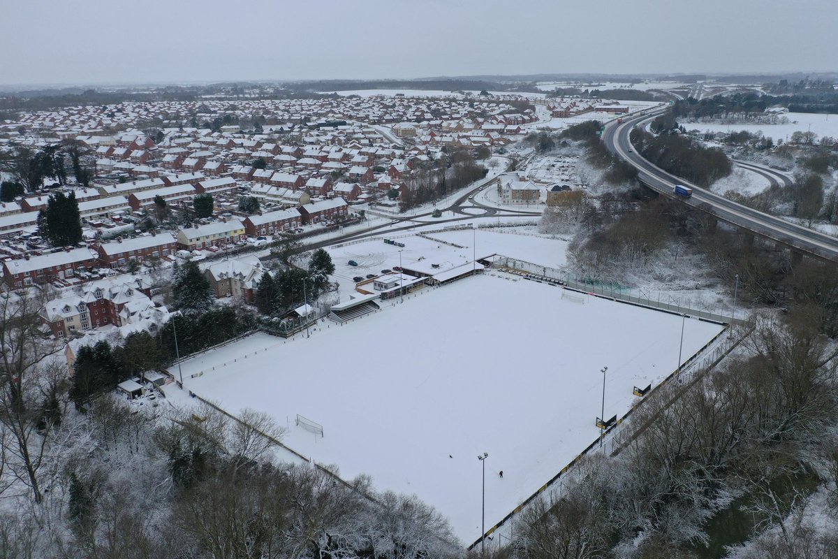 stowtownfc's tweet photo. ⛄⚽❄️ https://t.co/7aqSvd2lzq