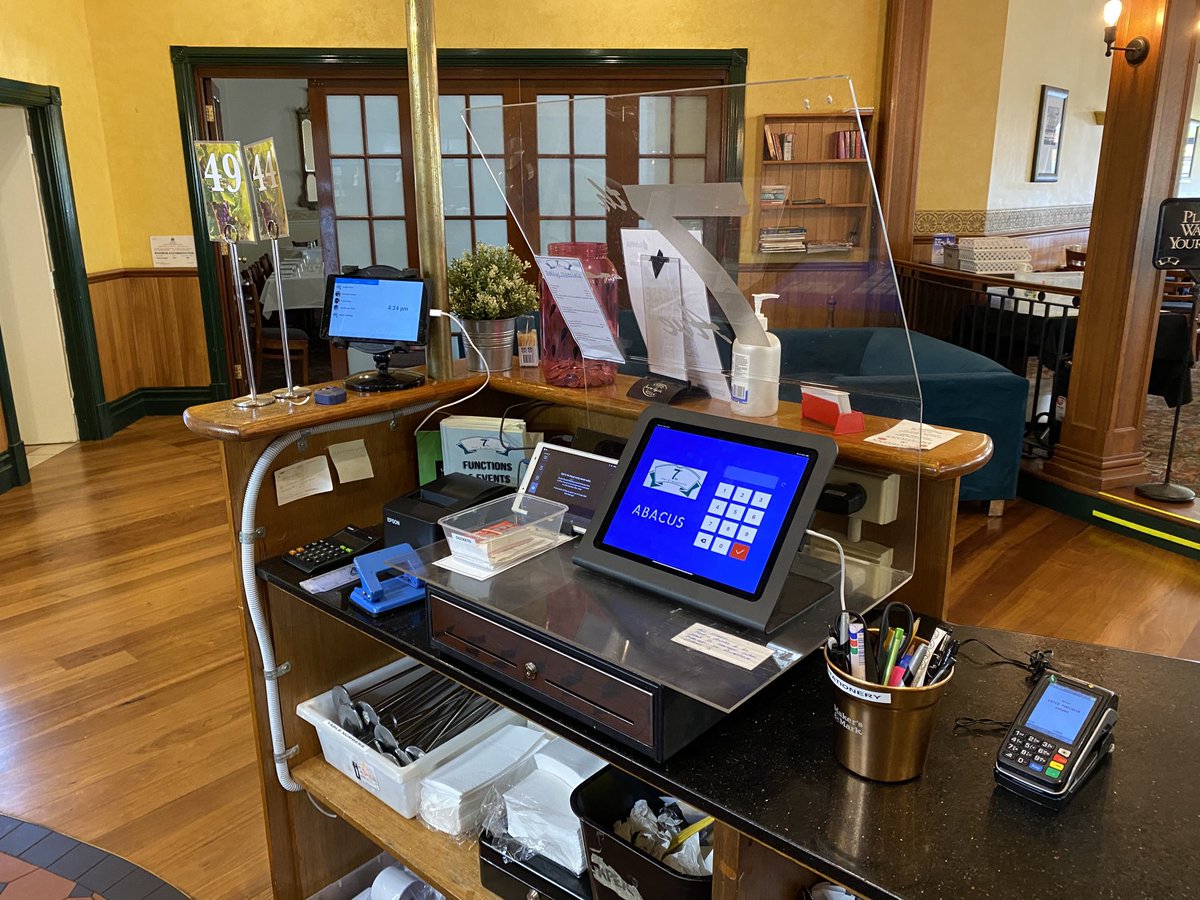 Cloudifi's tweet photo. The 7th Avenue Bar and Restaurant in Midland chose Abacus for their bar and restaurant with waiterpads for efficient service at the table! Great to work with the team there to deliver this seamless solution. https://t.co/toAj6xSRi1