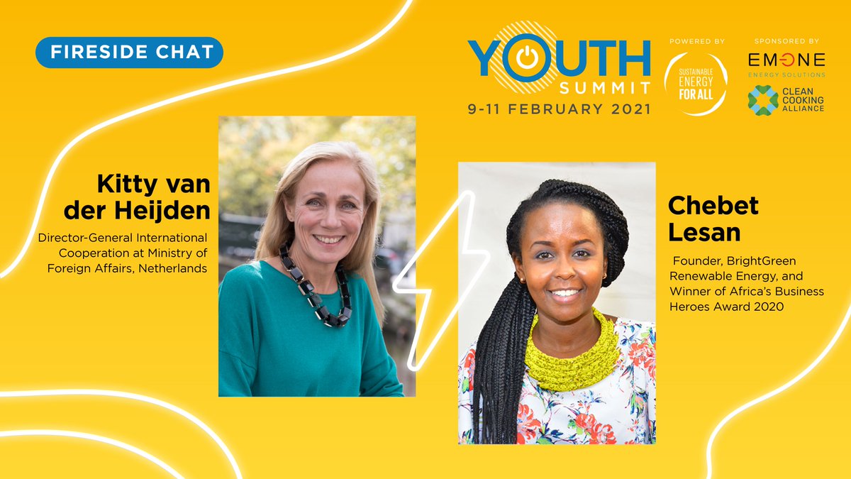 IGG_NL's tweet photo. How does The Netherlands approach just and inclusive energy transitions and the role of youth?
Join the SEforAll Youth Summit this Thursday and find out! https://t.co/DXY9DaqLkl #SDG7 #youthsummit #energy #SEforALL #CleanCookingAlliance #HLDE2021 https://t.co/4rZRQ0l3BX