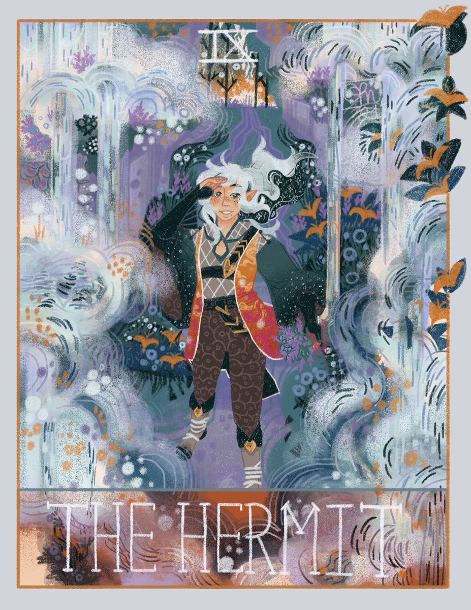othermornings's tweet photo. {dnd}
TAROT CARD: THE HERMIT
(4/?)
#dnd #dnd5e #dndart #lostintransmutation https://t.co/mbIBco1HNw