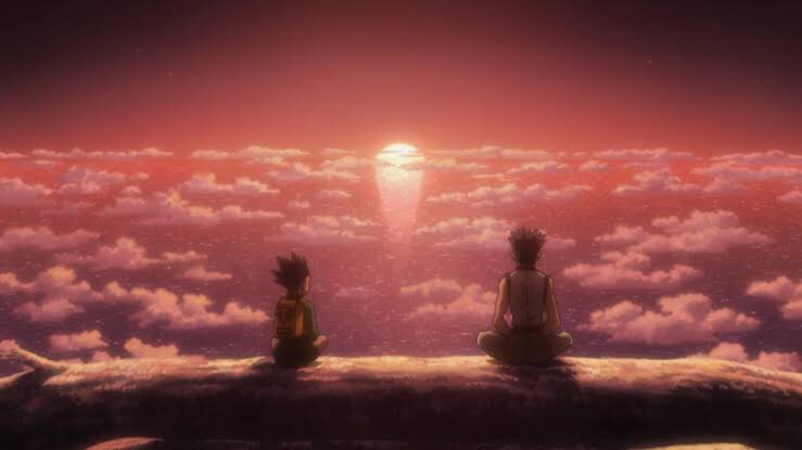 heartkunai's tweet photo. anime sunsets just hit different... https://t.co/cPCyIoi915
