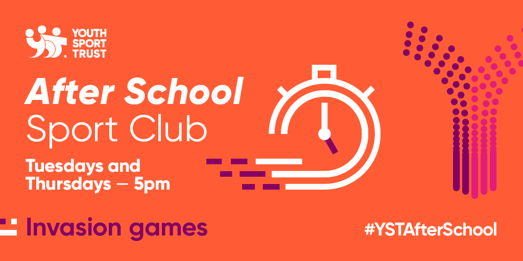 Taking place tonight at 5pm is our #YSTAfterSchool Sport Club with <a href="/rachfmackenzie/">rachaelmackenzie</a>! For tonight's invasion games session focusing on dribbling, you'll need a ball, a balloon and four shoes. See you there 👉  youtu.be/ahHudyy3-kM